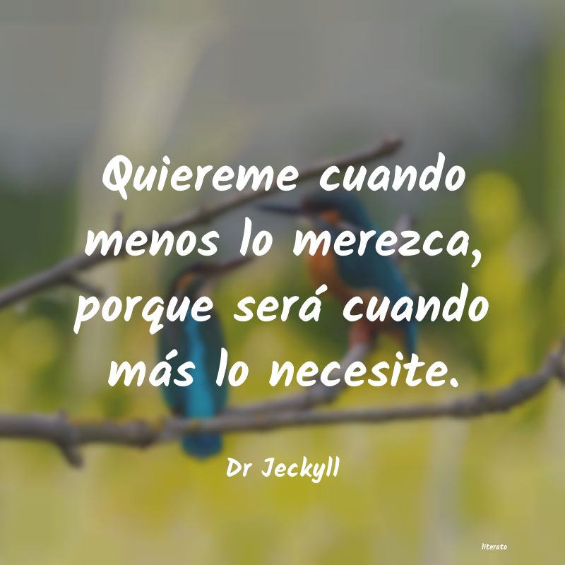 Frases de Dr Jeckyll