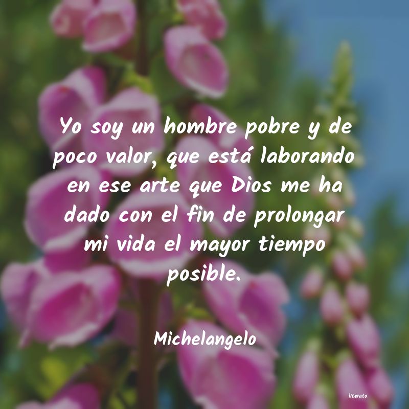 frases de Michelangelo