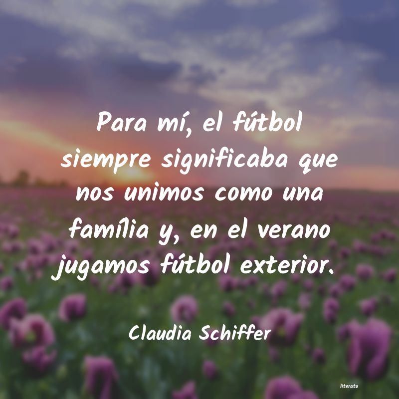 Frases de Claudia Schiffer