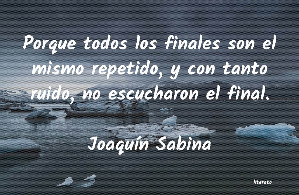 frases de JoaquÃn Sabina