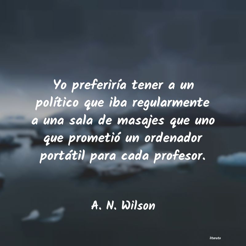 frases de A. N. Wilson