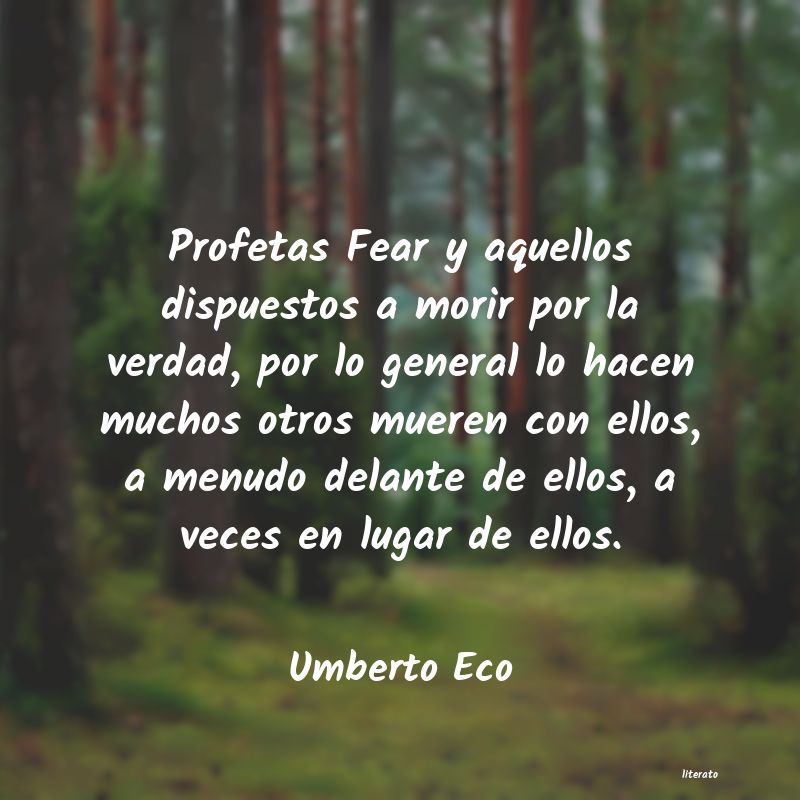 Frases de Umberto Eco