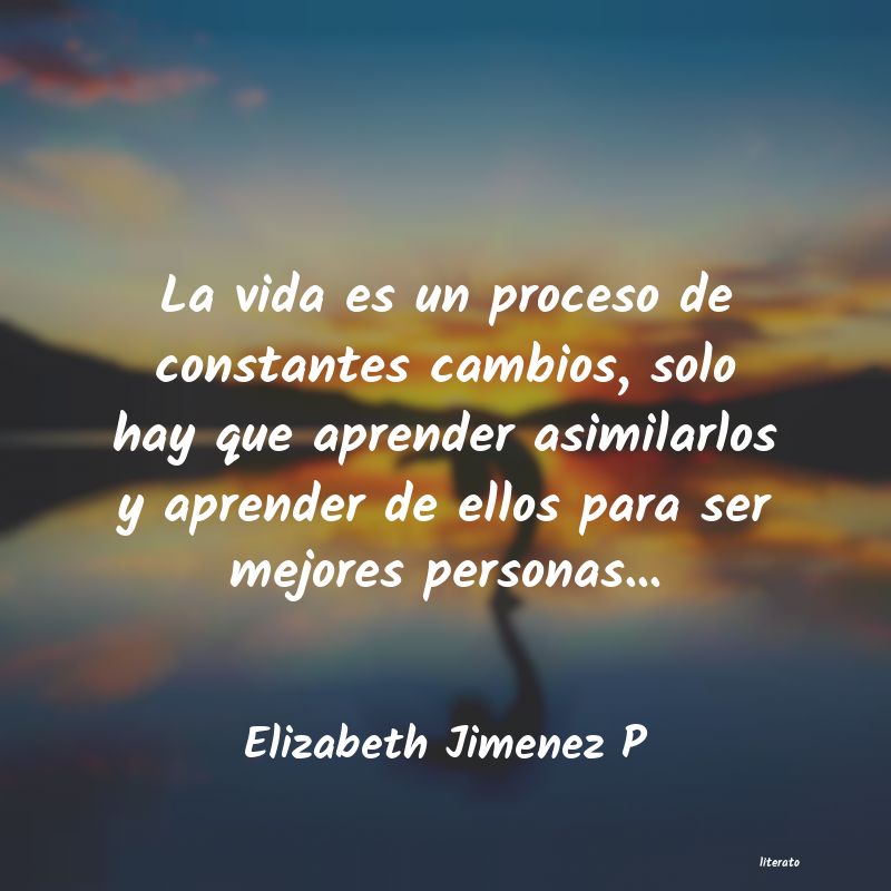 Frases de Elizabeth Jimenez P