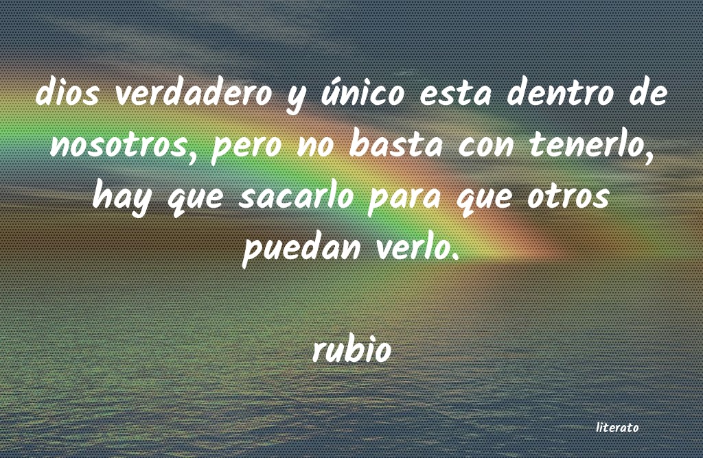 frases de rubio