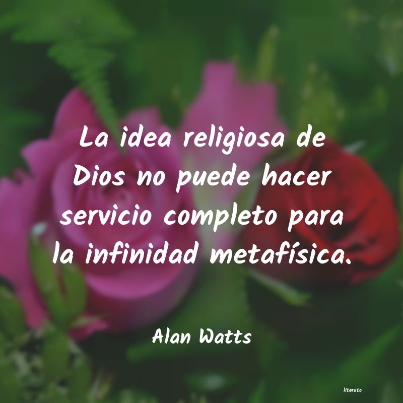 Frases de Alan Watts