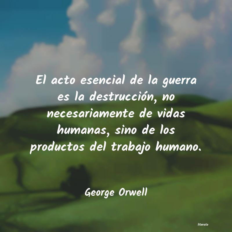 Frases de George Orwell