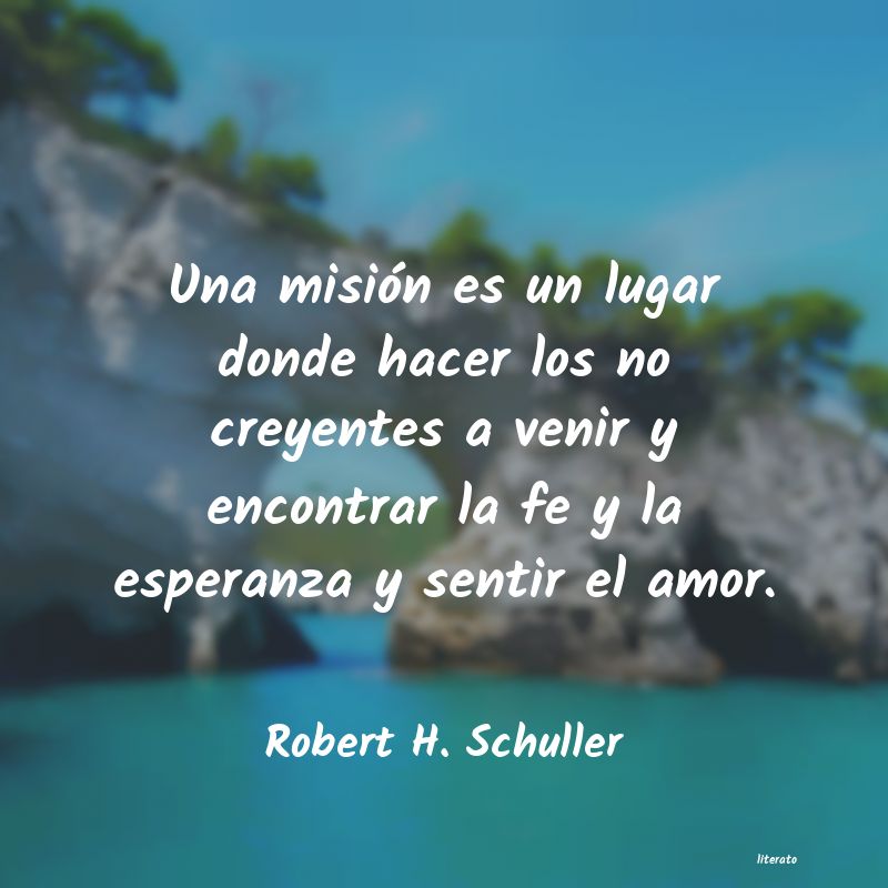 Frases de Robert H. Schuller