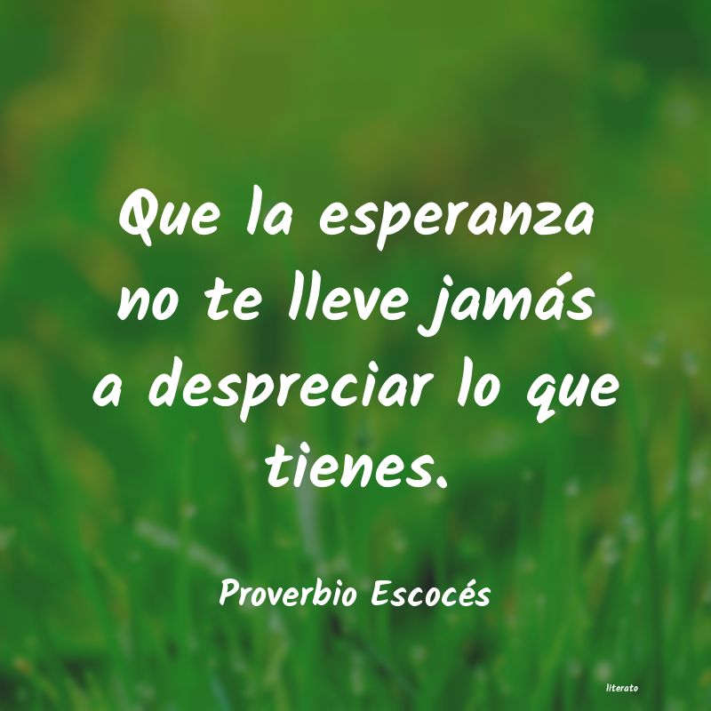 frases de esperanza