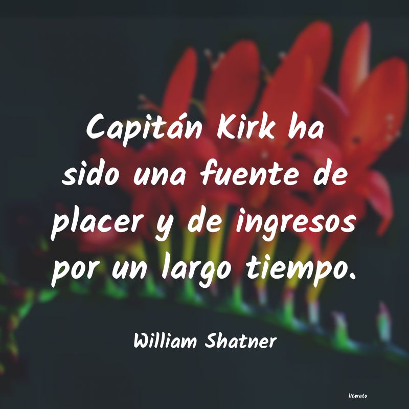 frases de William Shatner