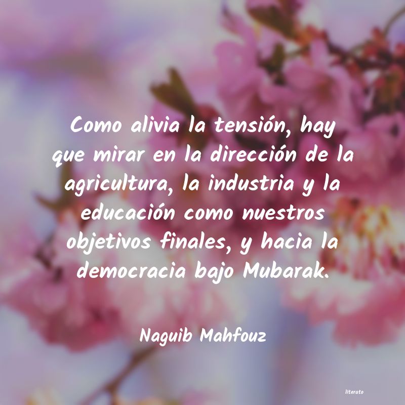 Frases de Naguib Mahfouz