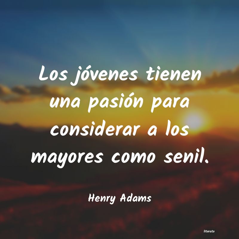 frases de Henry Adams