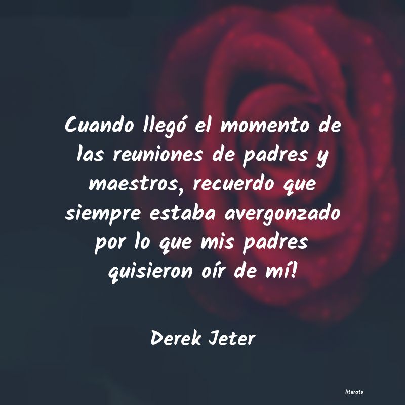 Frases de Derek Jeter