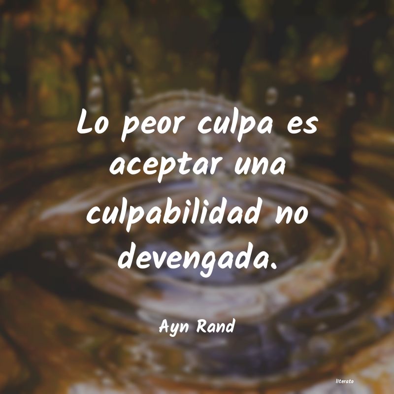 frases de Ayn Rand