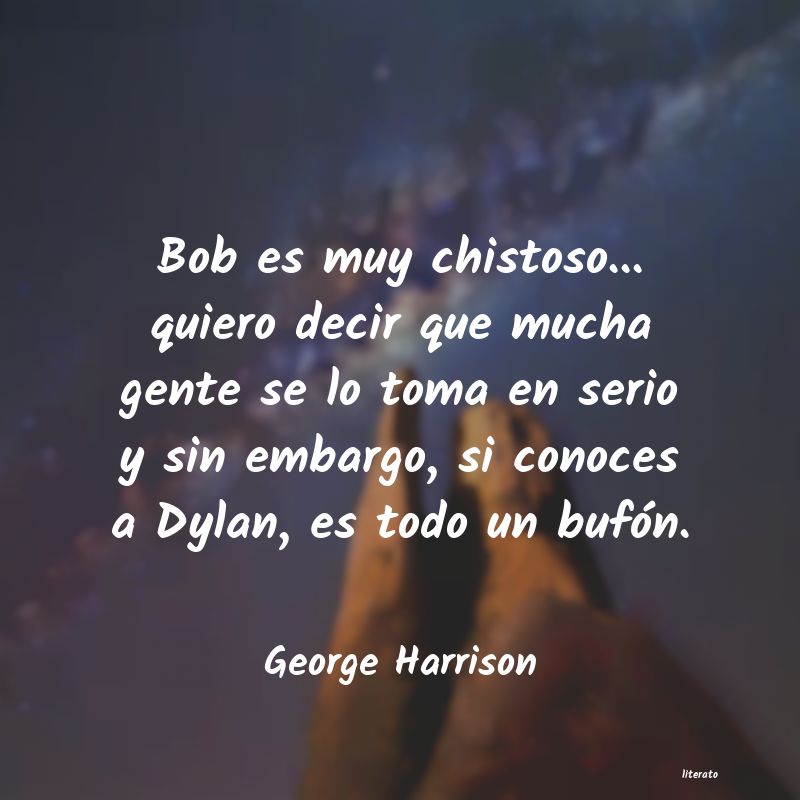 frases de George Harrison