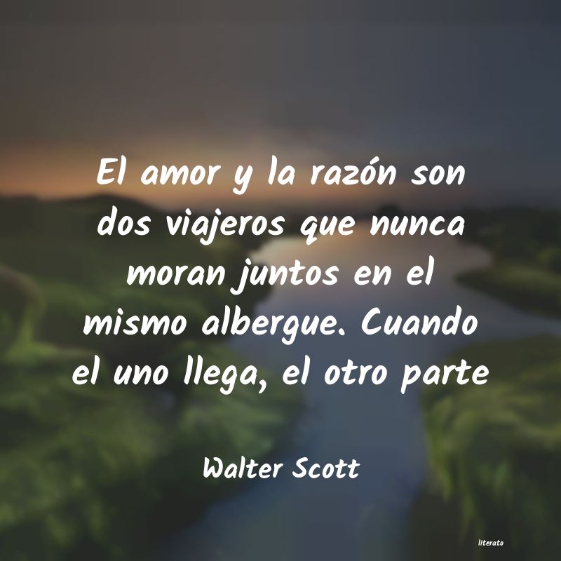 Frases de Walter Scott