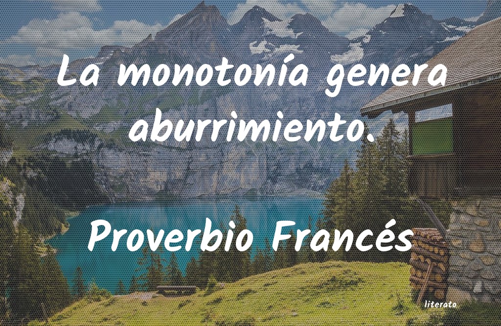 Frases de Proverbio Francés