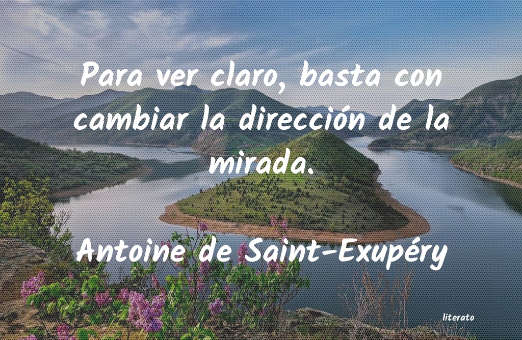 frases de Antoine de Saint-Exupéry