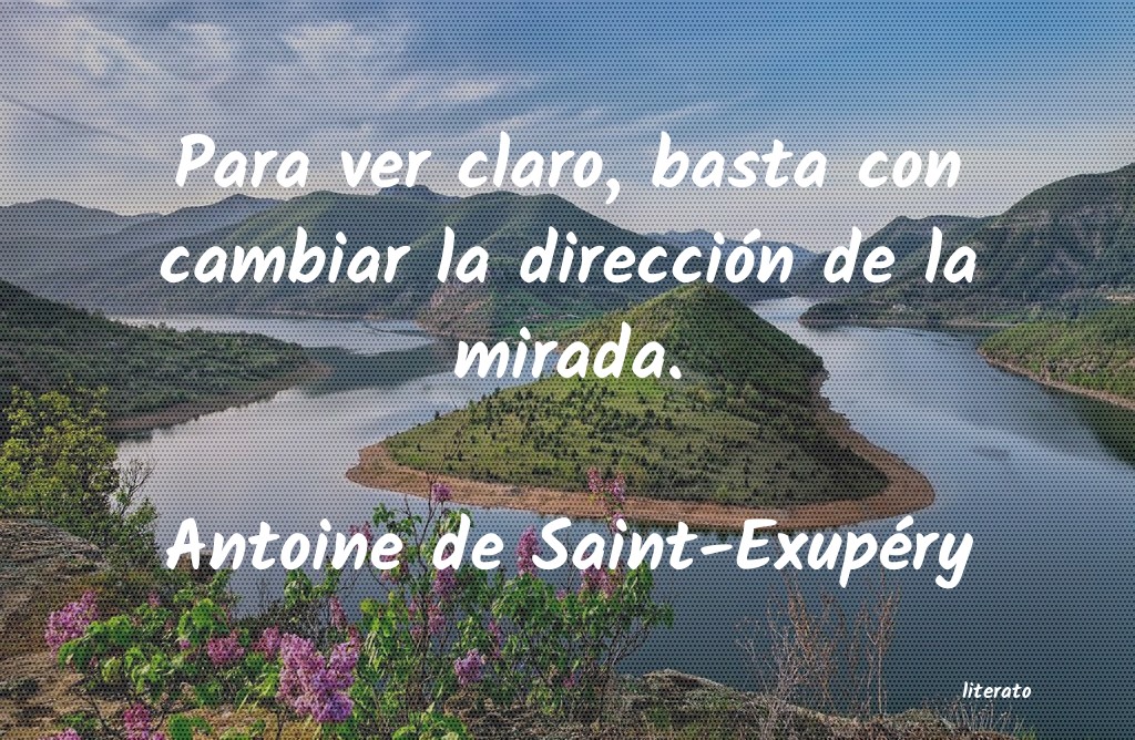 Frases de Antoine de Saint-Exupéry