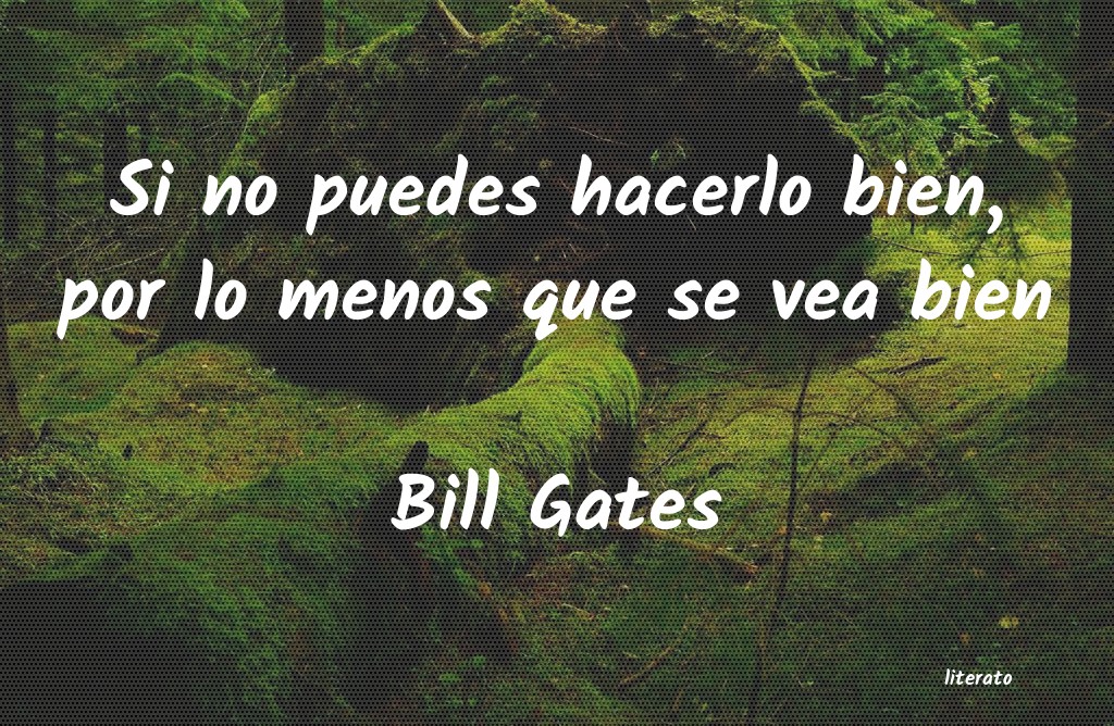 frases de Bill Gates