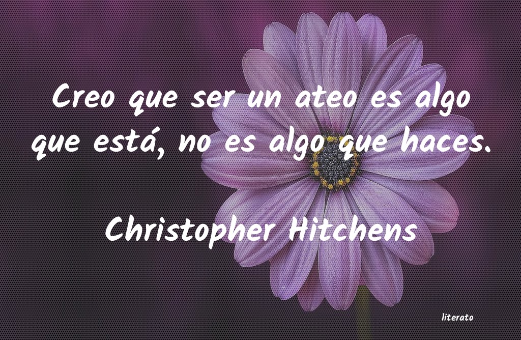 Frases de Christopher Hitchens