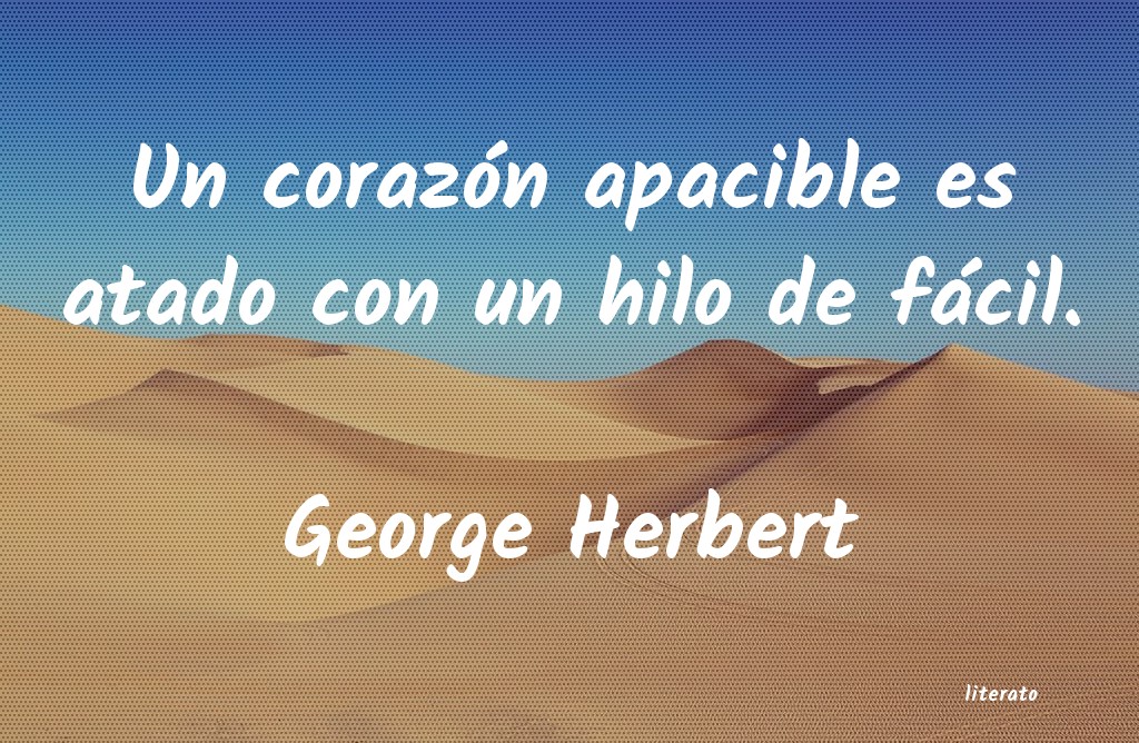 Frases de George Herbert