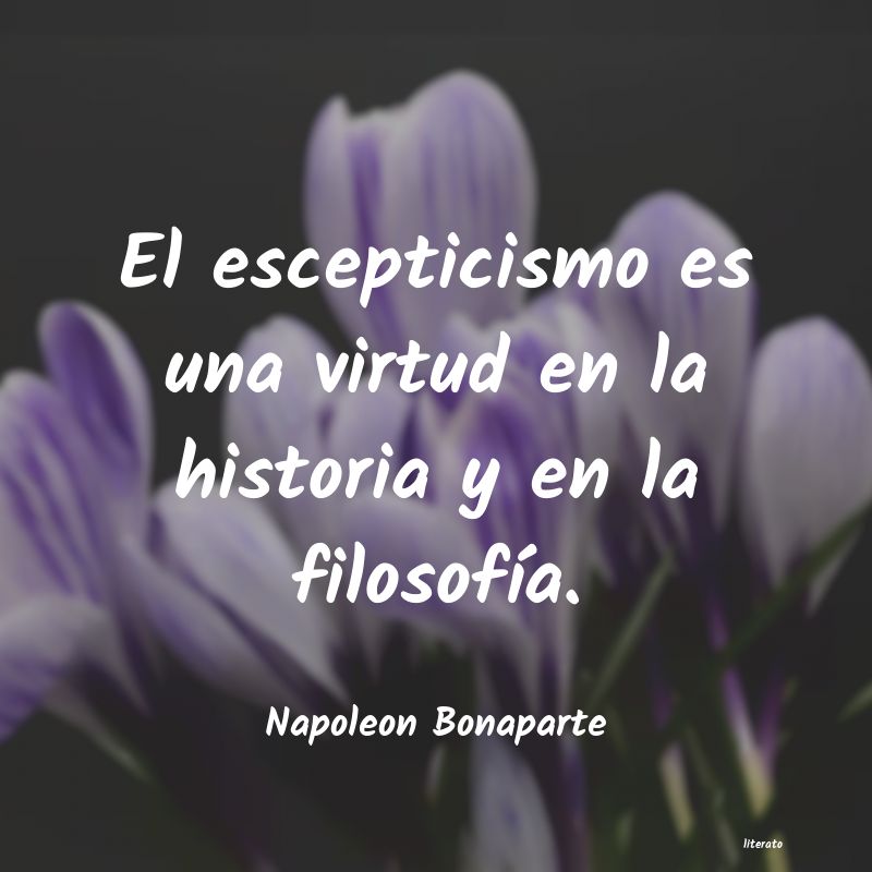 frases de Napoleon Bonaparte