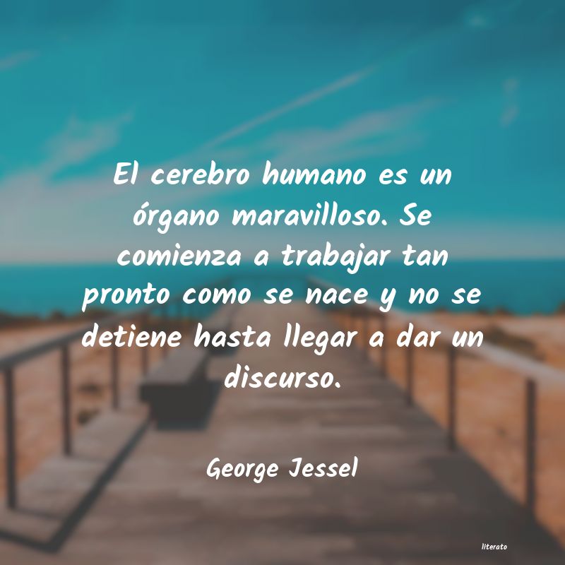Frases de George Jessel