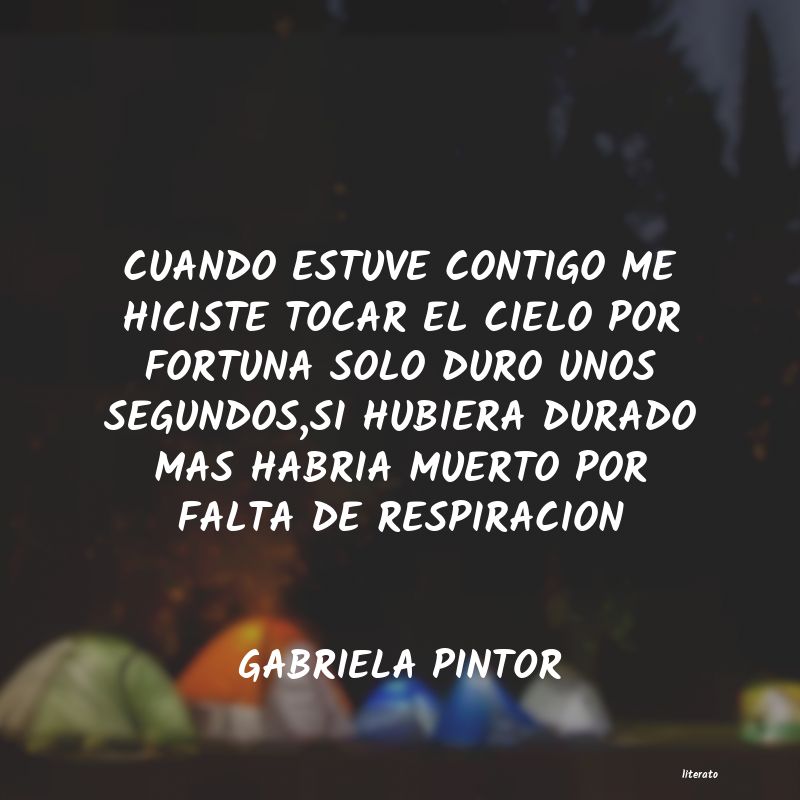 Frases de GABRIELA PINTOR