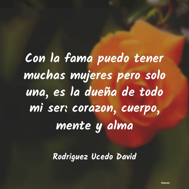 Frases de Rodriguez Ucedo David