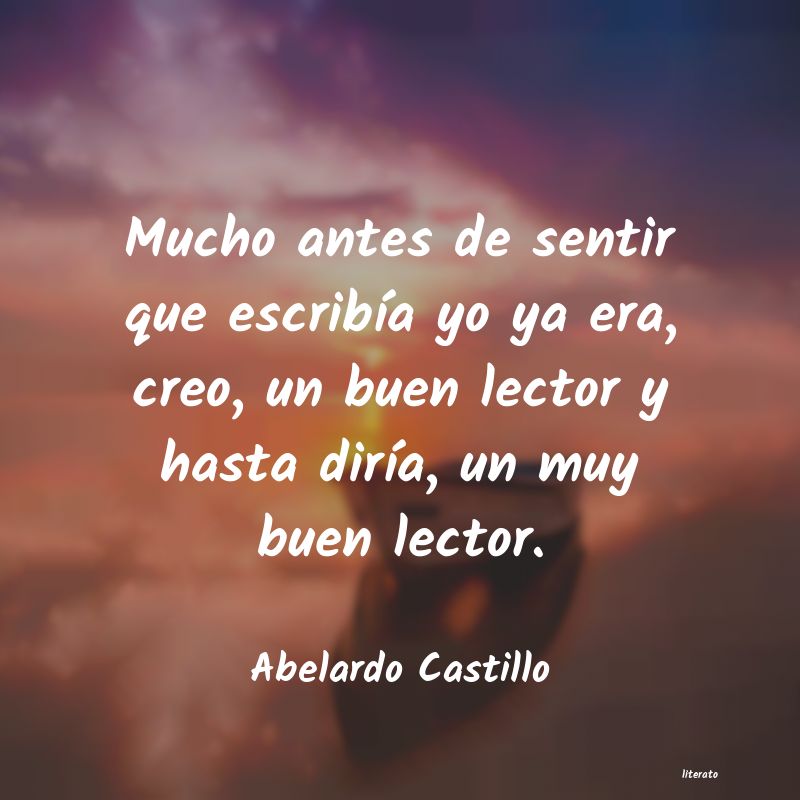 frases de Abelardo Castillo