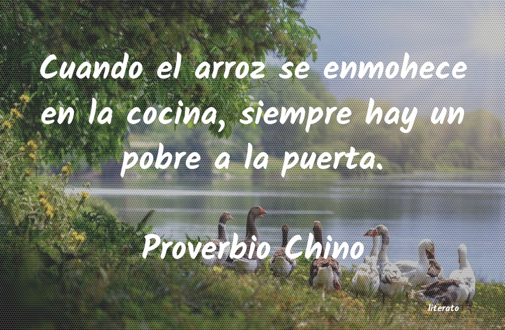 frases de Proverbio Chino