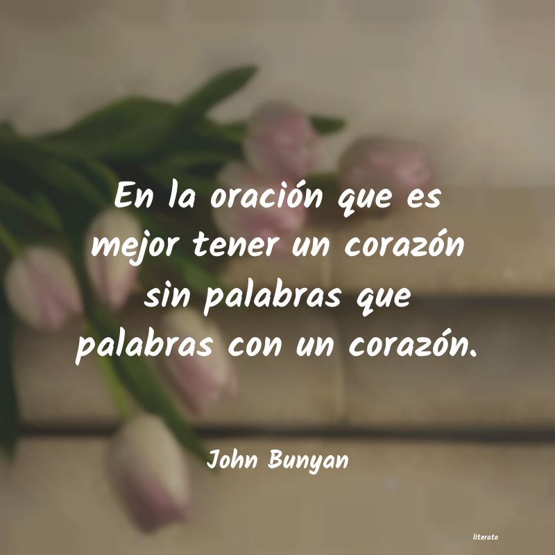 frases de John Bunyan