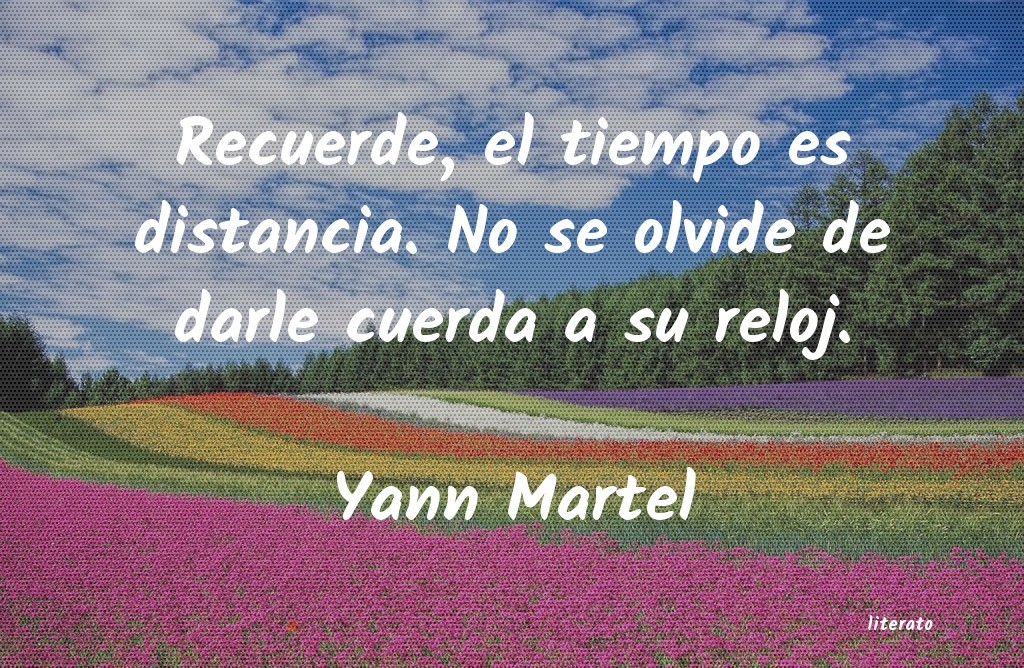 frases de Yann Martel