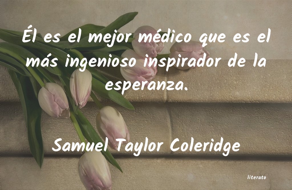 Frases de Samuel Taylor Coleridge