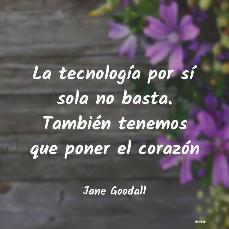 frases de Jane Goodall