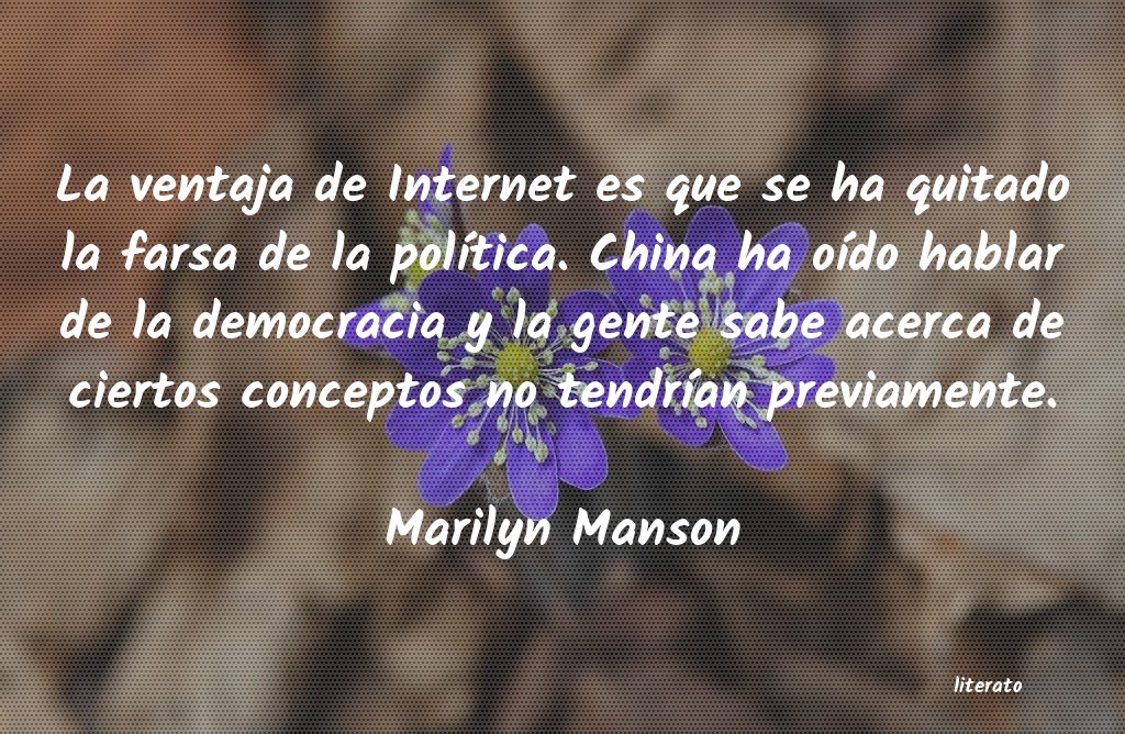 Frases de Marilyn Manson