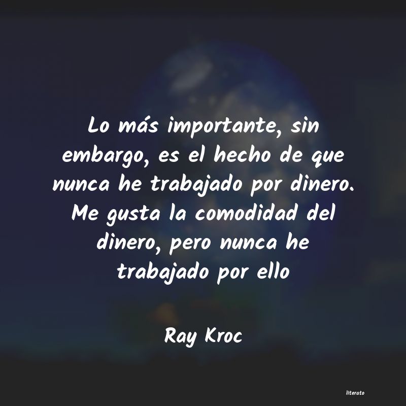 Frases de Ray Kroc