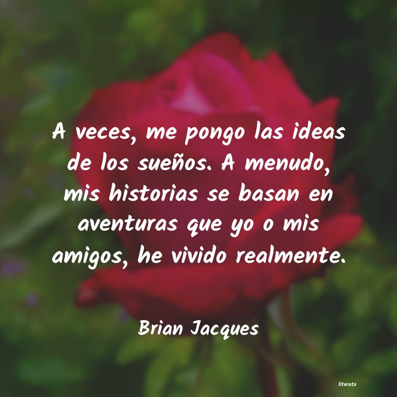 Frases de Brian Jacques
