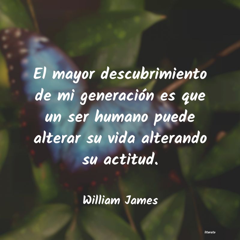 Frases de William James