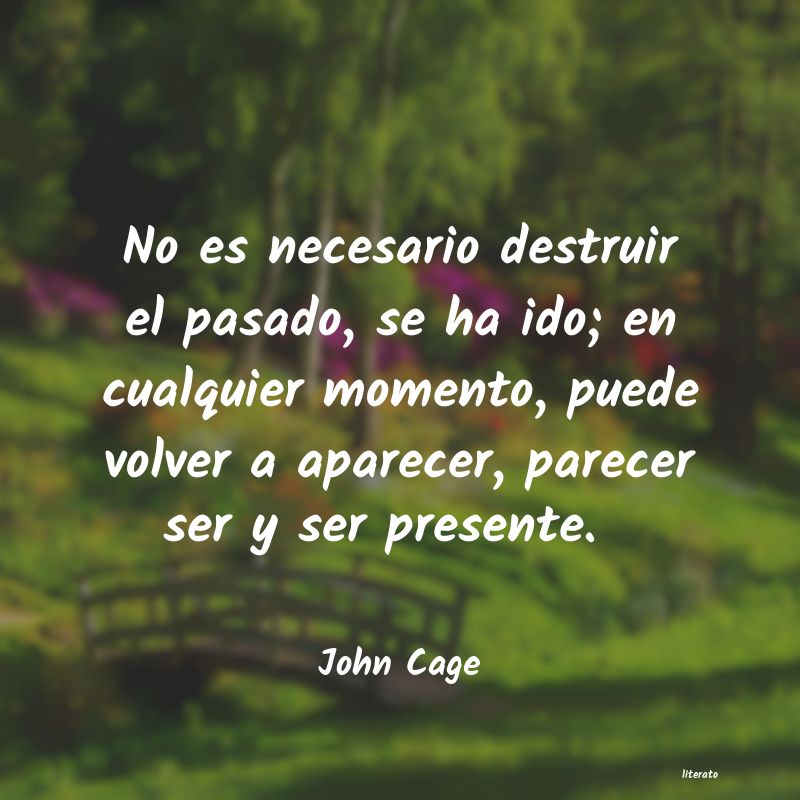 frases de John Cage