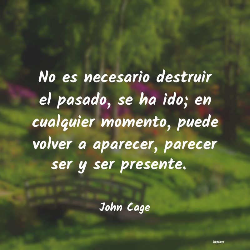 Frases de John Cage