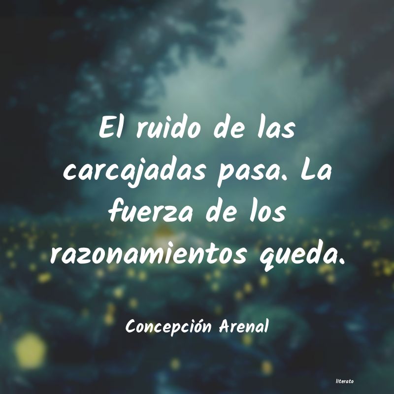 Frases de Concepción Arenal