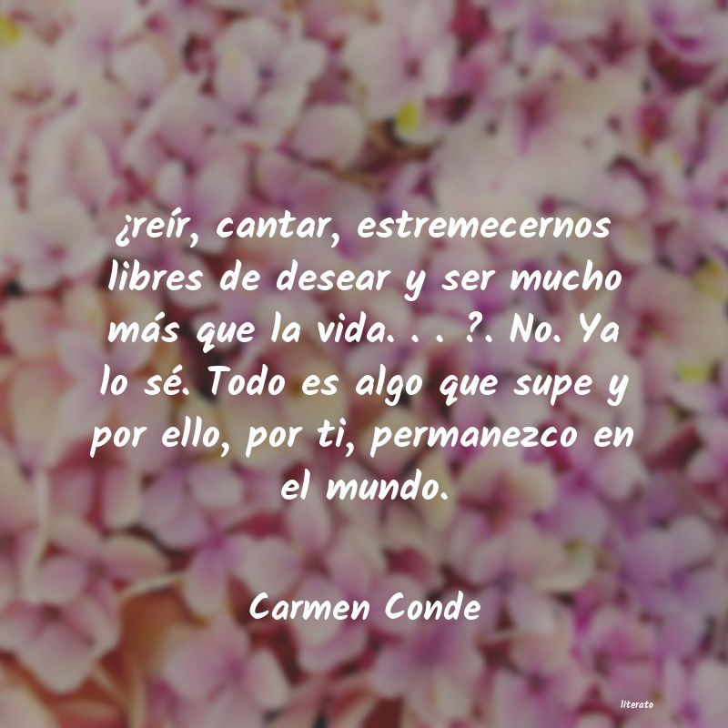 Frases de Carmen Conde