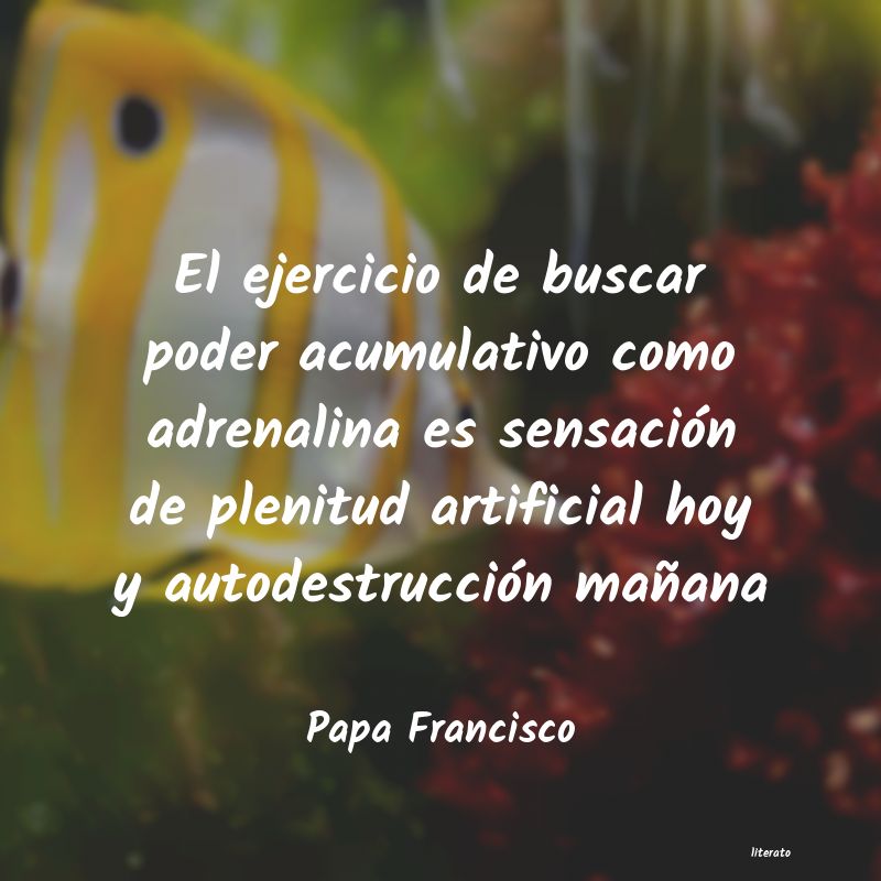 Frases de Papa Francisco