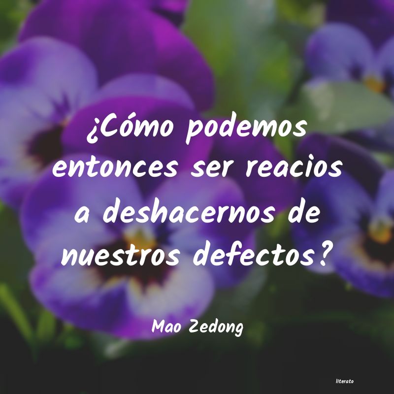 frases de Mao Zedong