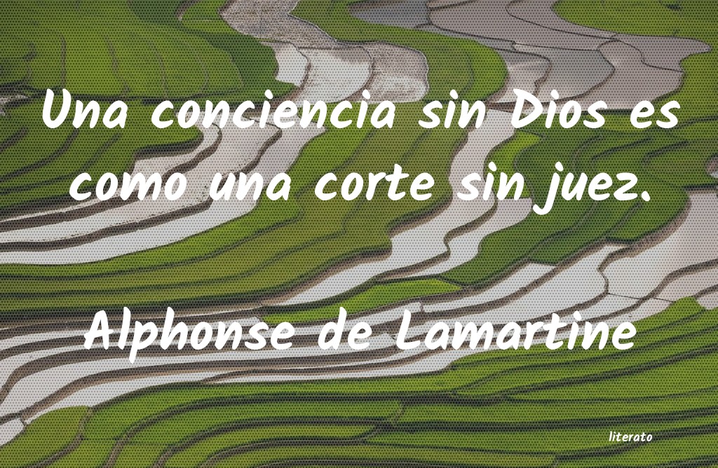 Frases de Alphonse de Lamartine