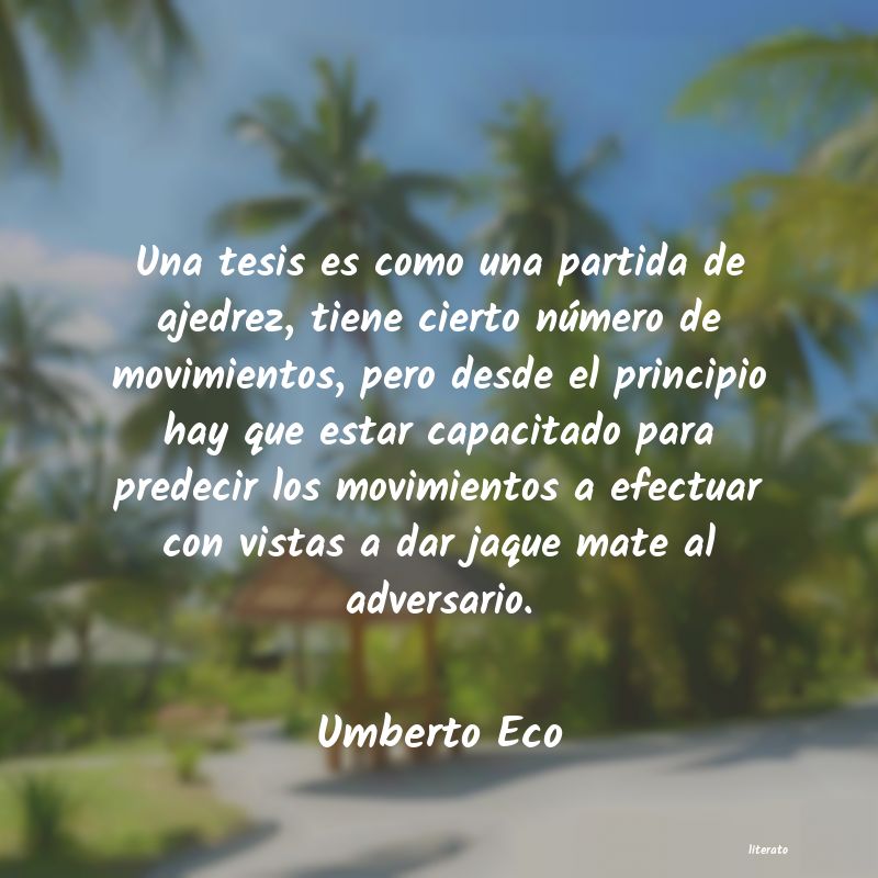 Frases de Umberto Eco