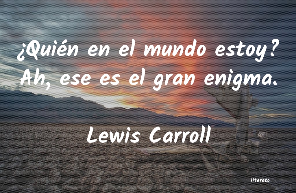 Frases de Lewis Carroll