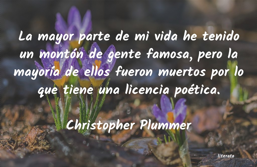 Frases de Christopher Plummer