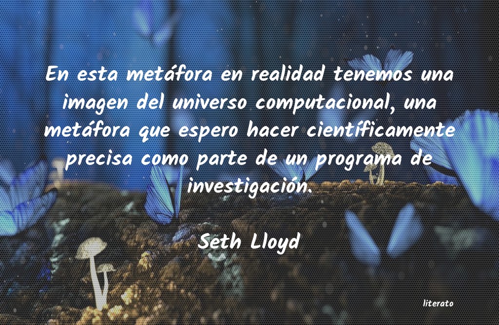 Frases de Seth Lloyd